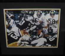 Load image into Gallery viewer, Pittsburgh Steelers Ernie Holmes, Mean Joe Green. L.C. Greenwood, &amp; Dwight White Quad Signed 16x20 Photo Framed &amp; Matted with STEINER COA