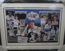 Load image into Gallery viewer, New York Yankees Mickey Mantle Signed Limited Edition &quot;The Life of a Legend&quot; Collage Print Framed &amp; Matted with Full Letter COA