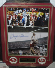 Load image into Gallery viewer, San Francisco 49ers Dwight Clark SIGNED Framed Matted 16x20 Photo With PSA COA