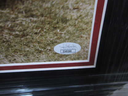 St. Louis Cardinals Stan Musial Hand Signed Autographed 16x20 Photo Custom Framed & Matted with JSA COA