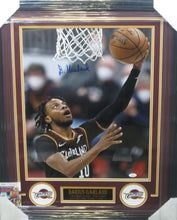Load image into Gallery viewer, Cleveland Cavaliers Darius Garland Signed 16x20 Photo Framed &amp; Matted with JSA COA