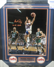 Load image into Gallery viewer, Cleveland Cavaliers Mark Price Signed 16x20 Photo with 5X ALL STAR Inscription Framed &amp; Matted with PSA COA