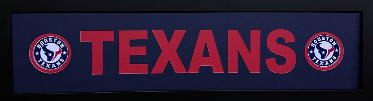 Houston Texans Wall Banger – Prime Time Sports & Framing