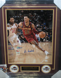 Cleveland Cavaliers Darius Garland Signed 16x20 Photo Framed & Matted with JSA COA