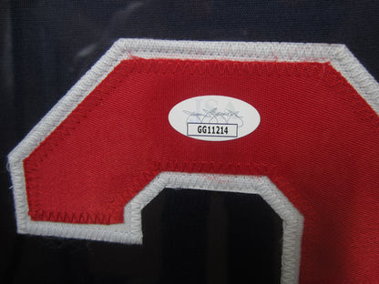 Cleveland Indians Jim Thome Signed Jersey Framed & Matted with JSA COA