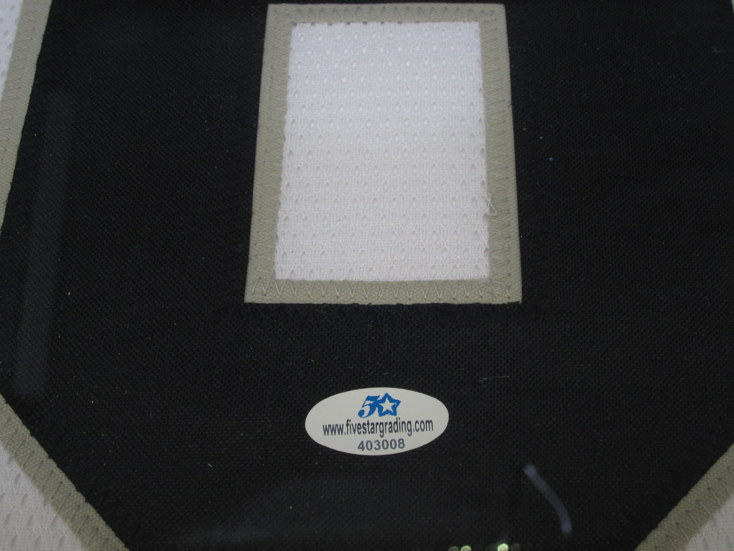 Oakland Raiders Willie Brown Hand Signed Autographed Custom White Jersey Framed & Suede Matted with COA