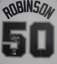 Load image into Gallery viewer, San Antonio Spurs David Robinson Signed Jersey Framed &amp; Matted with BECKETT COA