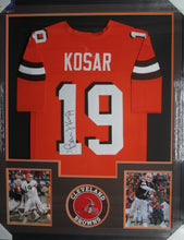 Load image into Gallery viewer, Cleveland Browns Bernie Kosar Signed Jersey Framed &amp; Matted with PSA COA