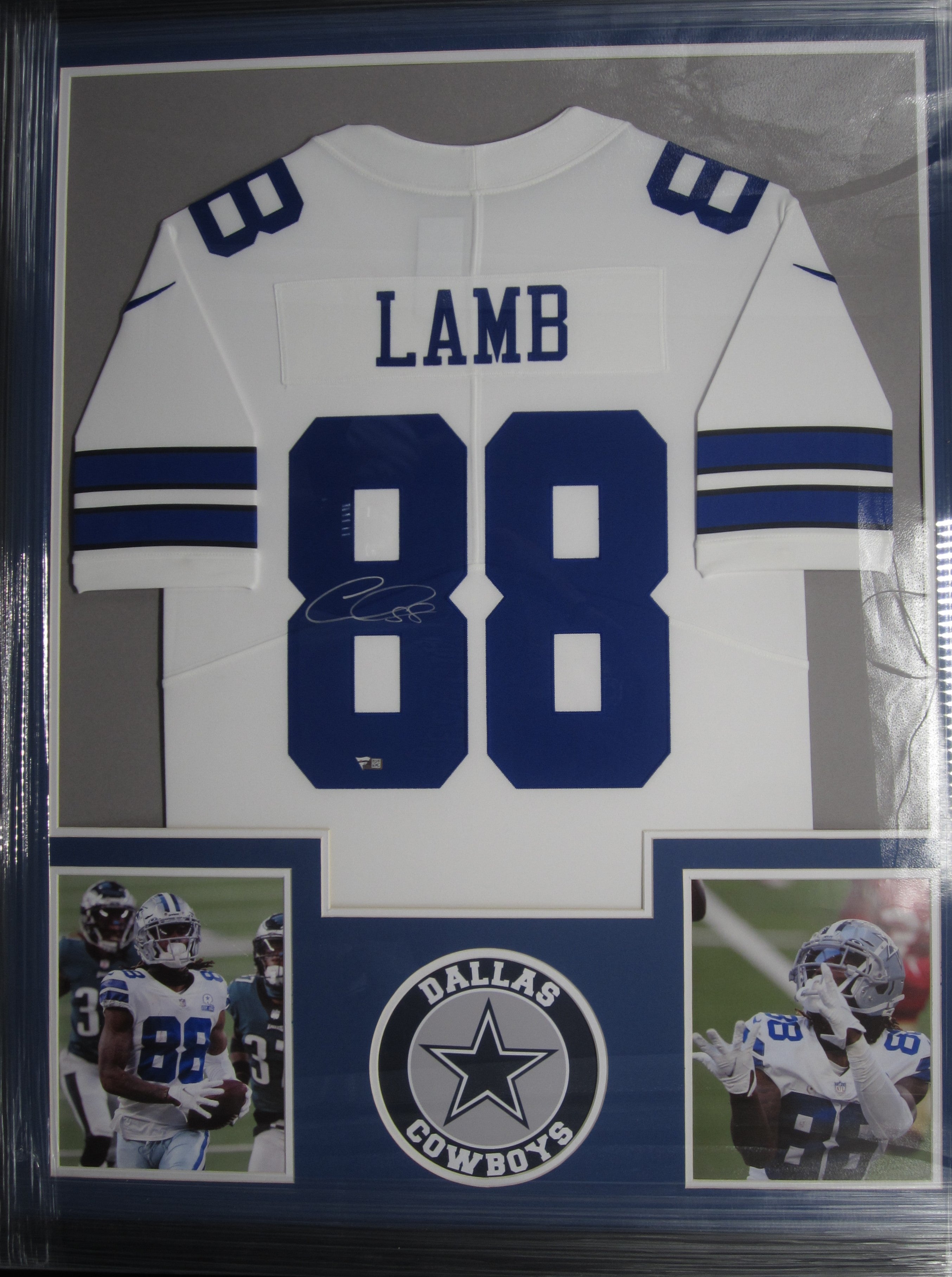 HOT Lamb Signed Jersey White Ceedee Lamb Jersey Ceedee
