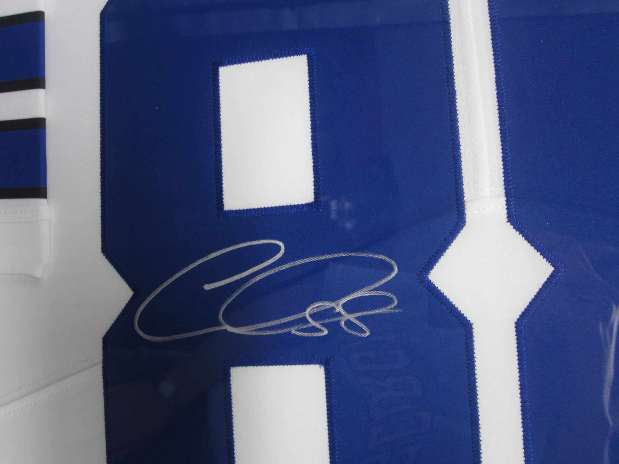 CeeDee Lamb Dallas Cowboys Signed Framed and Matted Jersey Fanatics COA