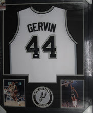 Load image into Gallery viewer, San Antonio Spurs George Gervin Signed Jersey Framed &amp; Matted with JSA COA