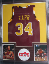 Load image into Gallery viewer, Cleveland Cavaliers Austin Carr Hand Signed Autographed Custom Maroon Jersey Framed &amp; Matted with COA