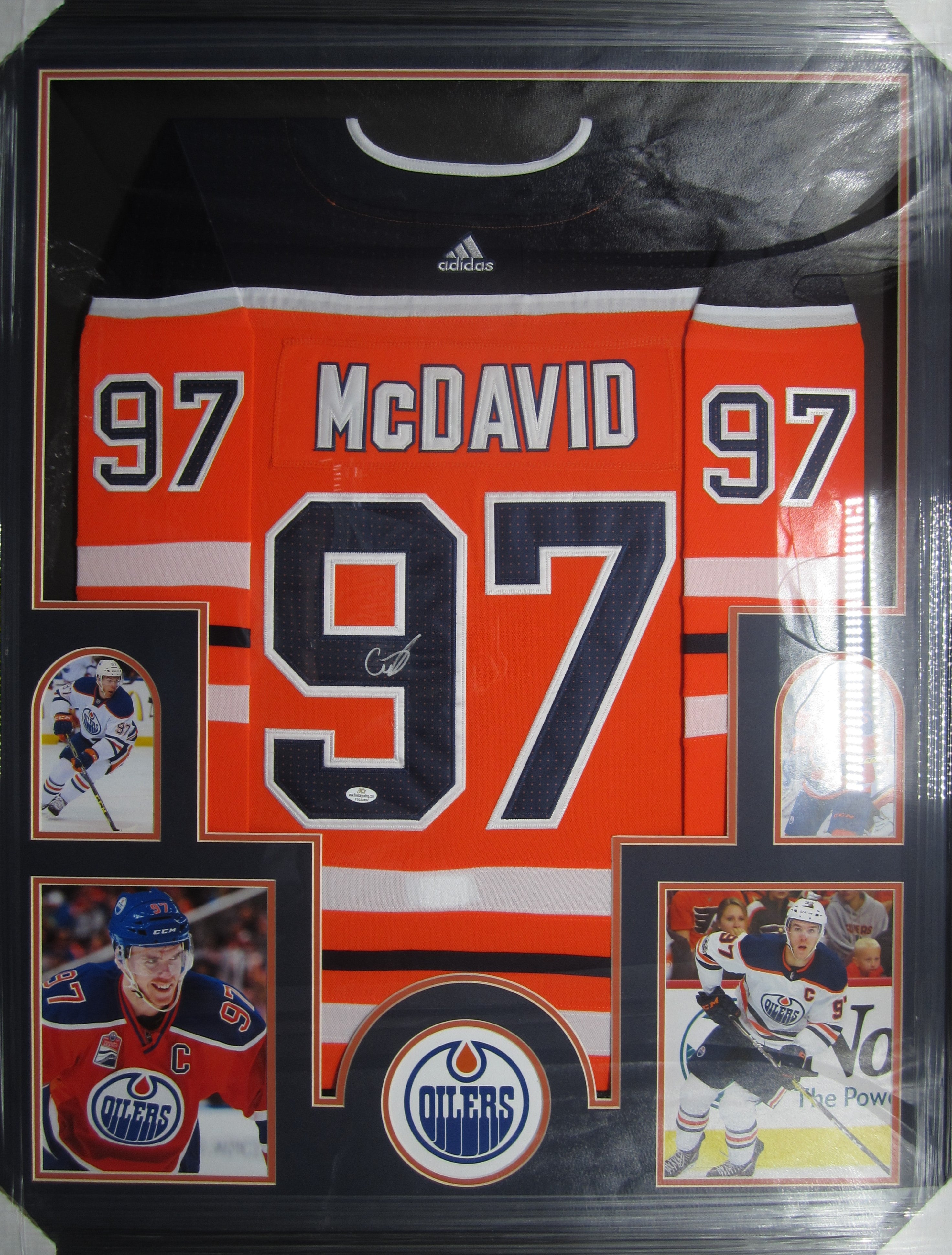Mcdavid Signed Jersey Connor Mcdavid Jersey With C Edmonton Oilers