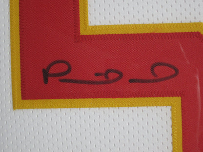 Kansas City Chiefs Patrick Mahomes Hand Signed Autographed Custom White Jersey Framed & Matted with COA