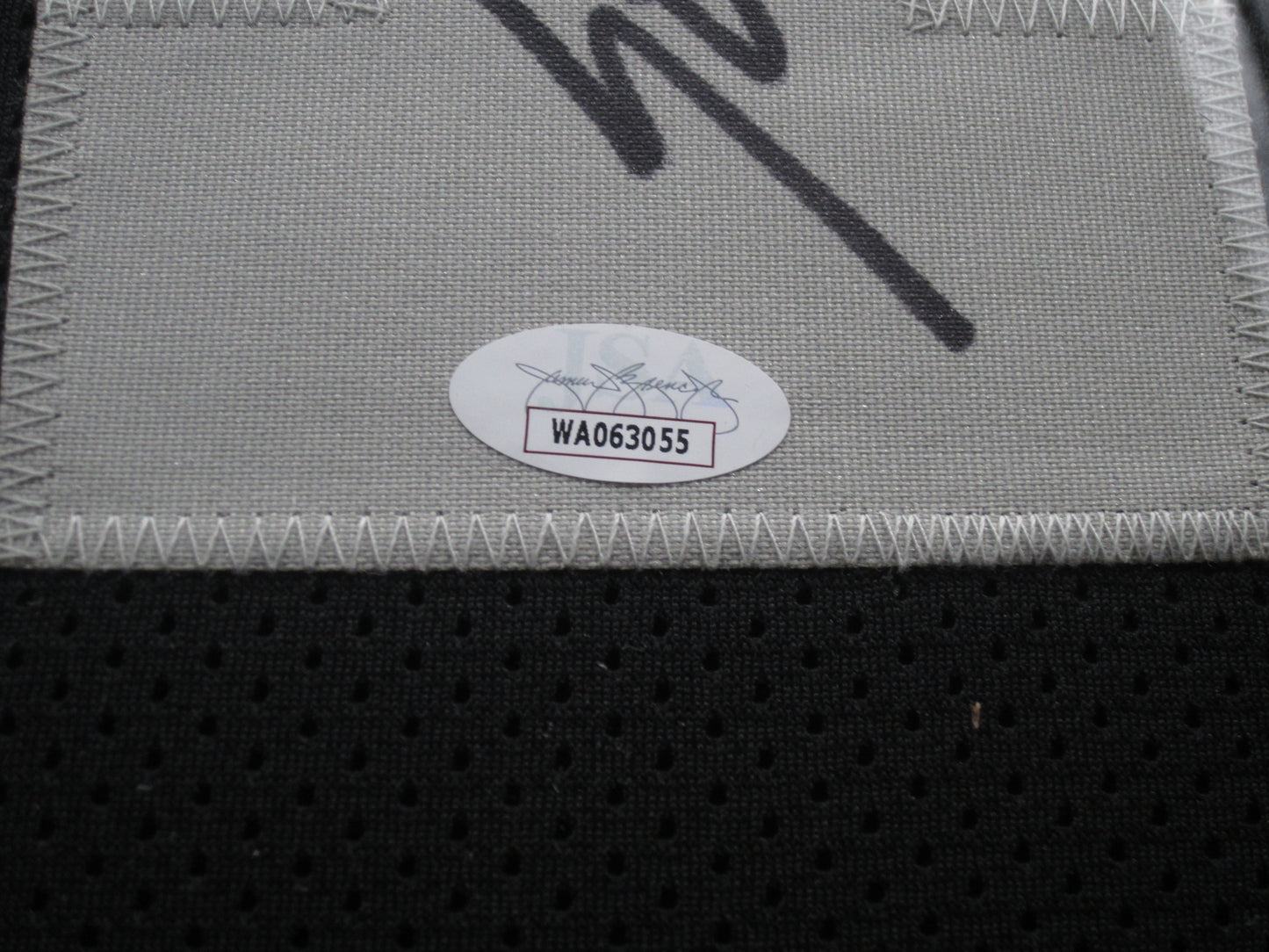 Oakland Raiders Sebastian Janikowski Hand Signed Autographed Custom Black Jersey Framed & Matted with JSA COA