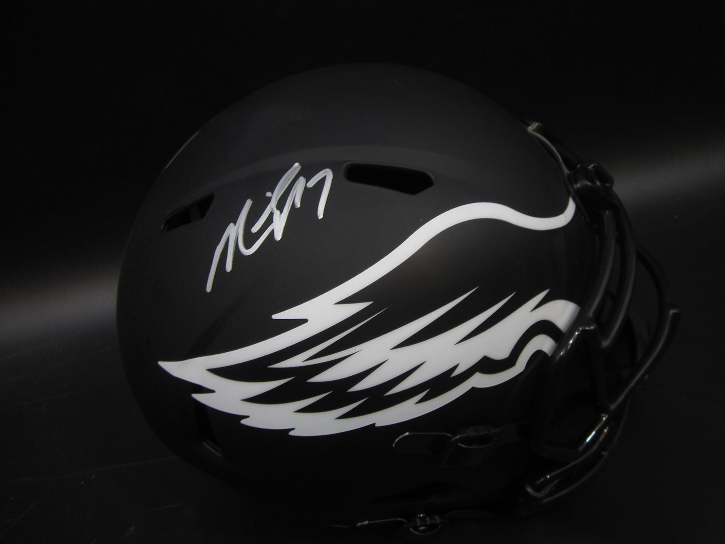 Philadelphia Eagles Michael Vick Hand Signed Autographed Full-Size Replica Helmet with JSA COA