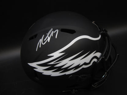 Philadelphia Eagles Michael Vick Hand Signed Autographed Full-Size Replica Helmet with JSA COA