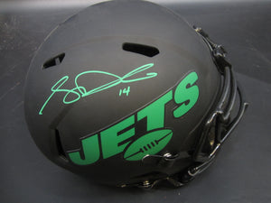 New York Jets Sam Darnold Signed Full-Size Replica Helmet with FANATICS Authentic COA