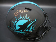 Load image into Gallery viewer, Miami Dolphins Jaylen Waddle Signed Full-Size Replica Helmet with FANATICS Authentic COA