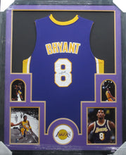 Load image into Gallery viewer, Lakers Kobe Bryant SIGNED Framed Matted Jersey WITH COA