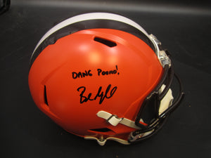 Cleveland Browns Baker Mayfield SIGNED Full-Size REPLICA Helmet With BECKETT COA