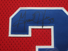 Load image into Gallery viewer, Detroit Pistons Grant Hill SIGNED Framed Matted Jersey WITH COA