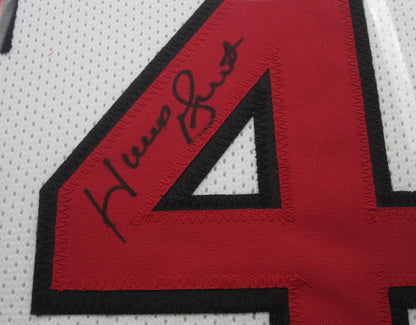 Chicago Bulls Horace Grant Hand Signed Autographed Custom Red Jersey Framed & Matted with BECKETT COA
