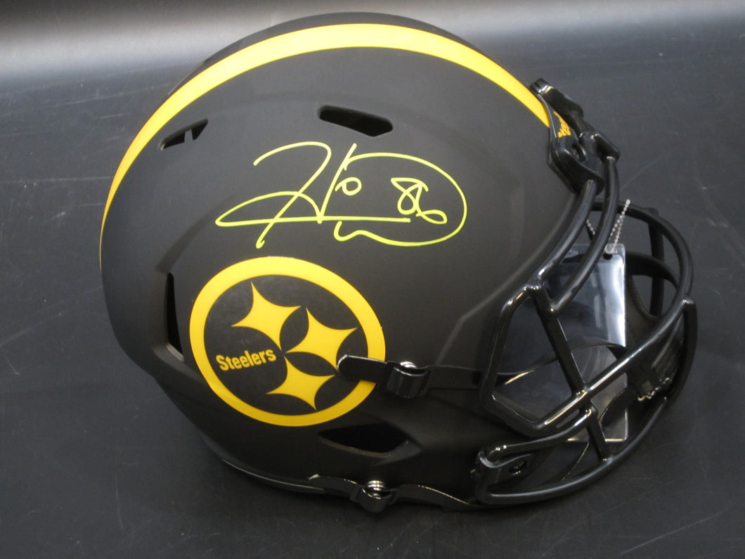 Pittsburgh Steelers Hines Ward SIGNED Full-Size REPLICA Helmet With BECKETT COA