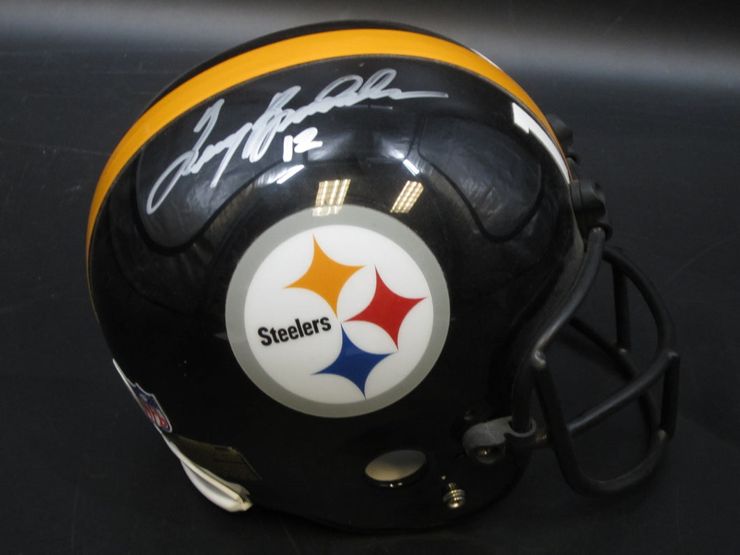 Pittsburgh Steelers Terry Bradshaw SIGNED Full-Size AUTHENTIC Helmet With JSA COA
