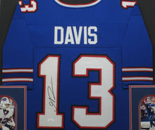 Load image into Gallery viewer, Buffalo Bills Gabe Davis Signed Jersey Framed &amp; Matted with JSA COA