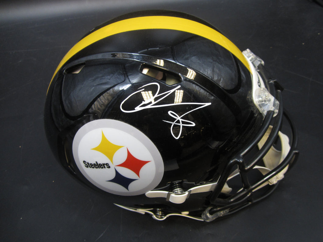 Pittsburgh Steelers Chase Claypool Signed Full-Size Replica Helmet with BECKETT COA