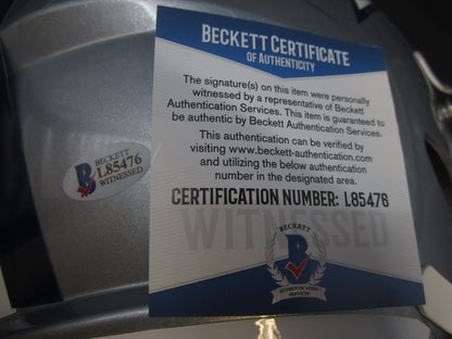 Dallas Cowboys Zeke Elliot Hand Signed Autographed Full-Size Replica Helmet with BECKETT COA