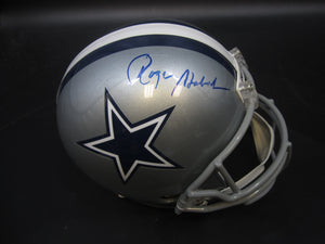 Dallas Cowboys Roger Staubach Signed Full-Size Authentic Helmet with JSA COA