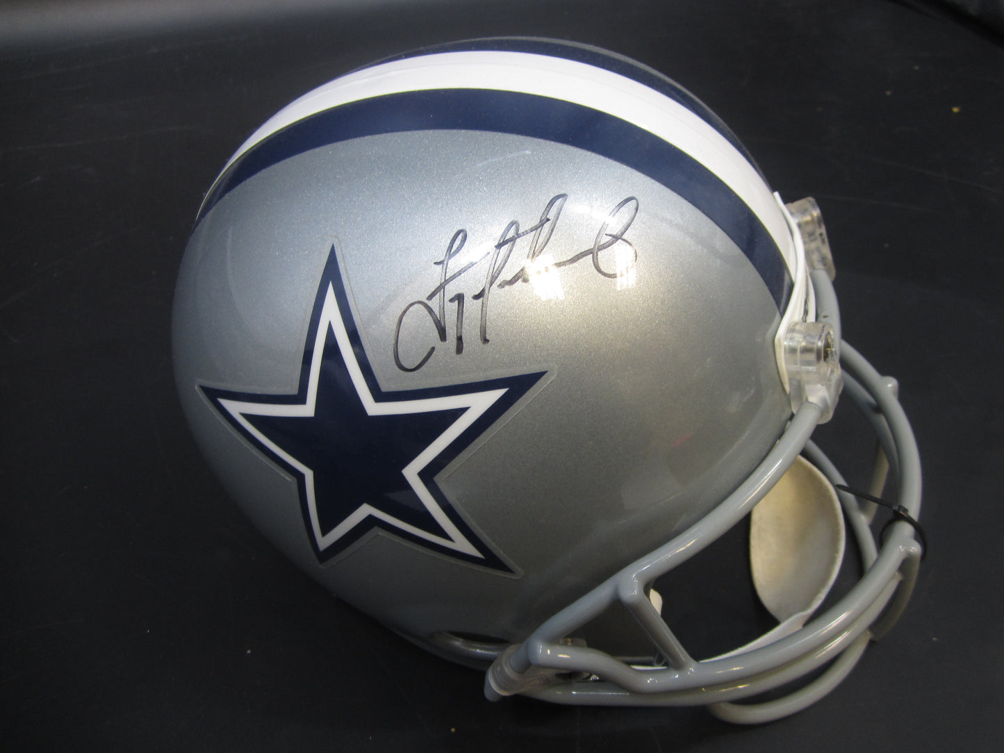 Dallas Cowboys Tony Dorsett Hand Signed Autographed Full-Size Authentic Helmet with JSA COA