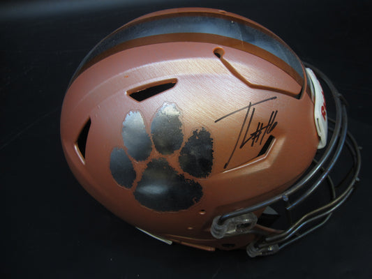 Clemson University Tigers Trevor Lawrence Hand Signed Autographed Full-Size Authentic Helmet with BECKETT COA
