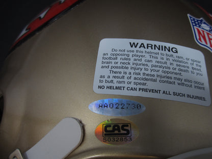 San Francisco 49ers Joe Montana Signed Full-Size Authentic Helmet with UDA Hologram & CAS COA