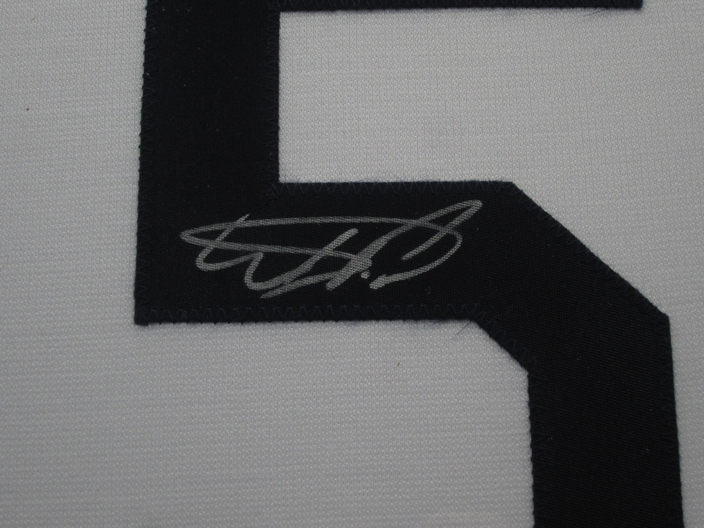 Tampa Bay Rays Wander Franco Hand Signed Autographed Custom White Jersey Framed & Matted with BECKETT COA