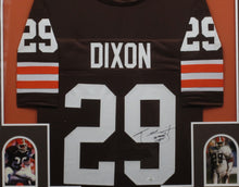 Load image into Gallery viewer, Cleveland Browns Hanford Dixon Signed Jersey Framed &amp; Matted with COA