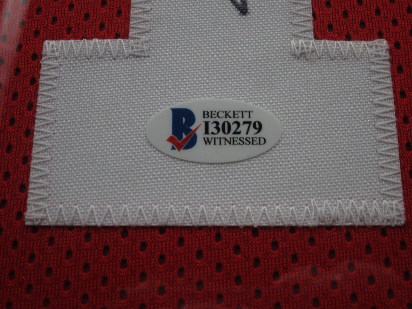 San Francisco 49ers Joe Montana and Dwight Clark Dual Hand Signed Autographed THE CATCH Jersey Framed & Matted with BECKETT COA