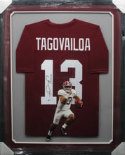 Load image into Gallery viewer, Alabama Crimson Tide Tua Tagovailoa Signed Jersey Framed &amp; Matted with BECKETT COA