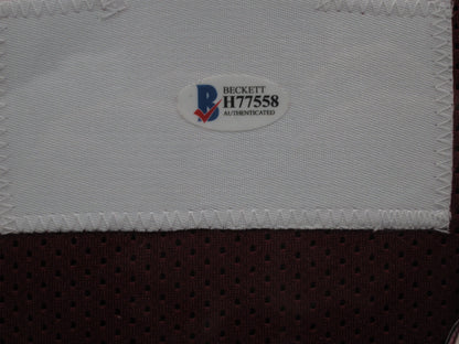 Alabama Crimson Tide Tua Tagovailoa Hand Signed Autographed Maroon Jersey Framed & Matted with BECKETT COA