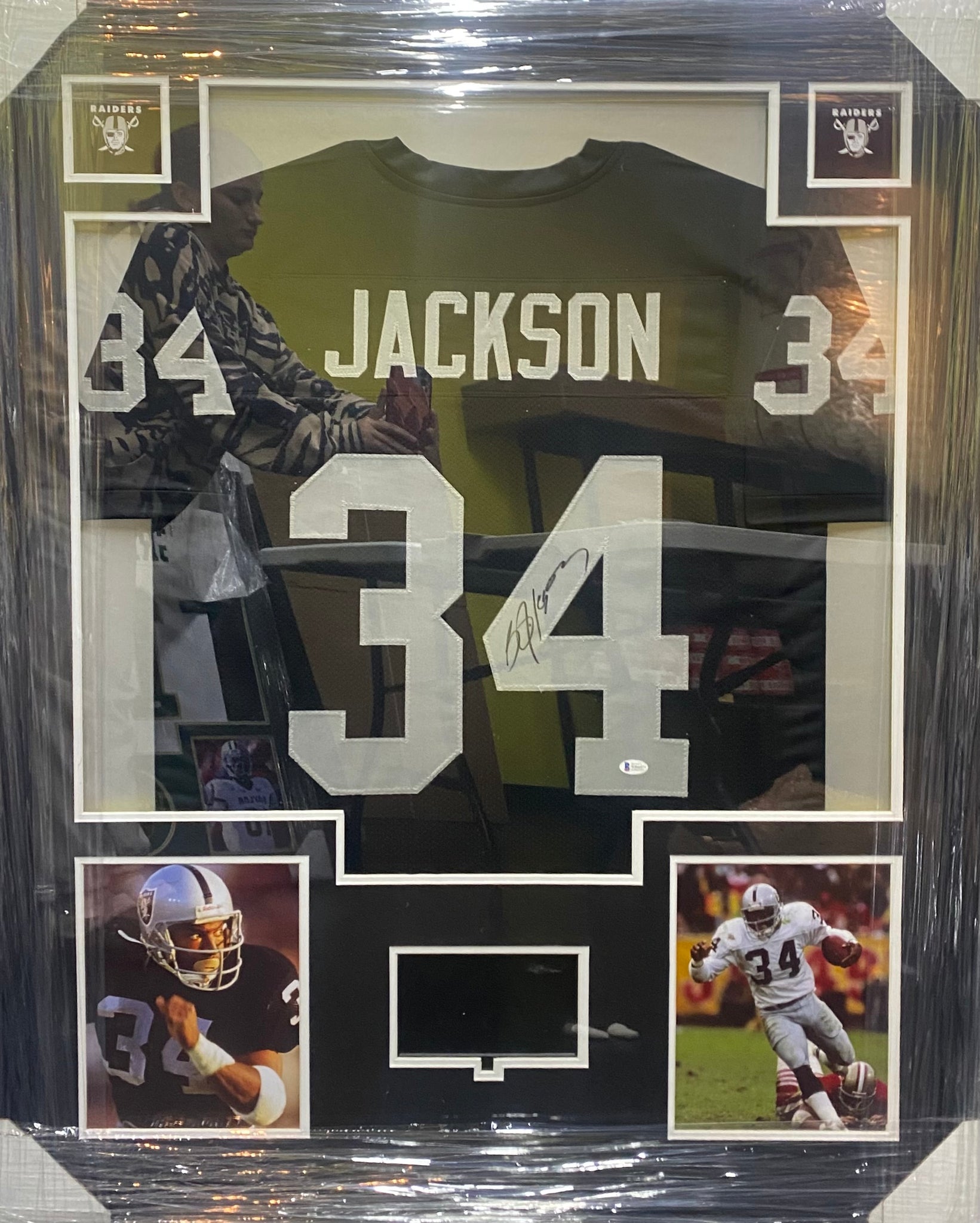 Oakland Athletics Black Framed Logo Jersey Display Case
