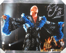 Load image into Gallery viewer, American Professional Wrestler Ric Flair Signed Large Canvas with 16X Inscription Framed &amp; Matted with JSA COA