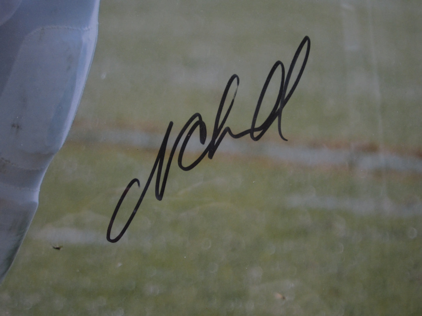 Cleveland Browns Nick Chubb Hand Signed Autographed 16x20 Photo Framed & Matted with JSA COA