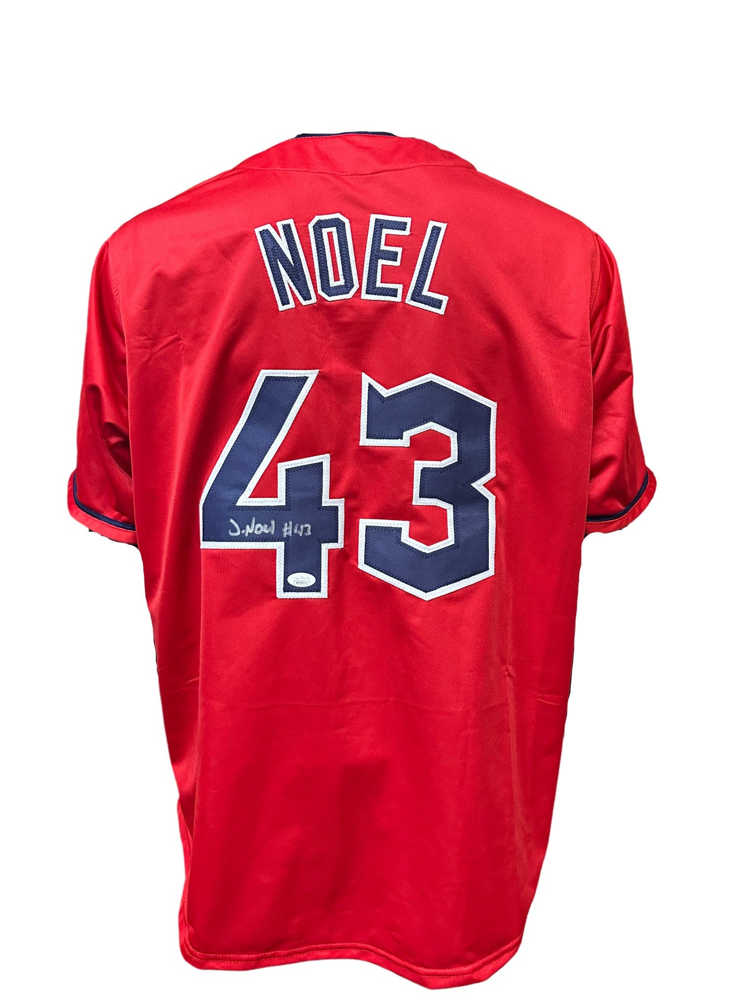 Cleveland Guardians Jhonkensy Noel Hand Signed Autographed Custom