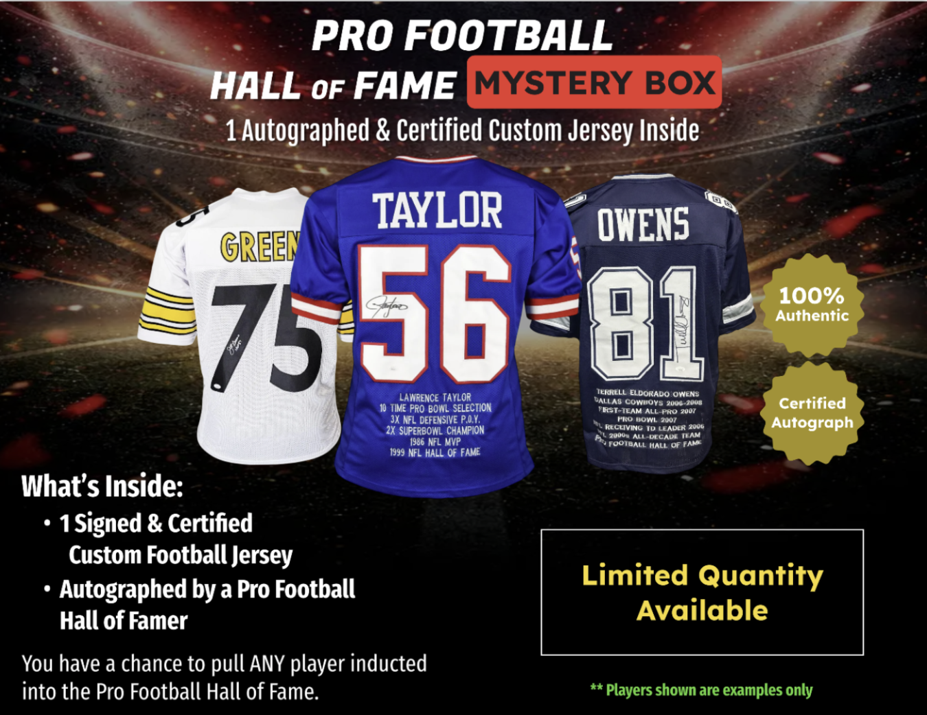 Mystery Jersey Hall of Fame Edition