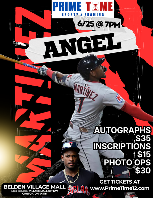 Mail-in or Drop off for Angel Martinez Autograph Signing