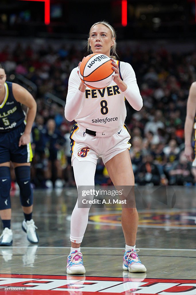 Sophie Cunningham WNBA Indiana Fever Superstar Hand Signed Game Used Adidas Shoes Worn & Autographed by Sophie with GAME USED Inscriptions Prime Time Witness