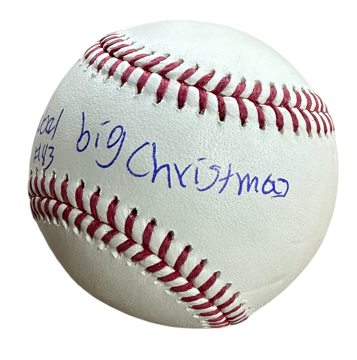 Cleveland Guardians Jhonkensy Noel Hand Signed Autographed with Inscription "Big Christmas" ROMLB With COA
