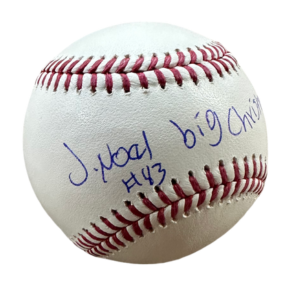 Cleveland Guardians Jhonkensy Noel Hand Signed Autographed with Inscription "Big Christmas" ROMLB With COA